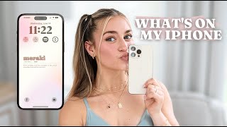 what&#39;s on my iPhone 14 pro max | 2023