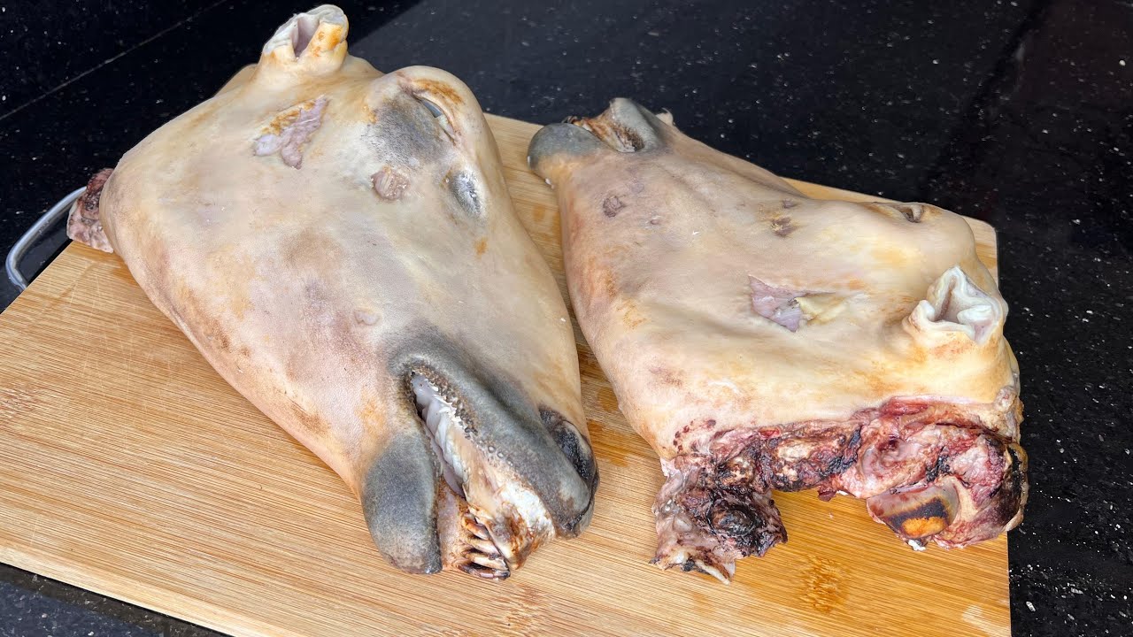 راس الخرف مبخر في الكوكوط بطريقة رائعة