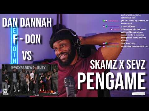 SKAMZ & SEVZ vs F-DON & DAN DANNAH | PenGame Rap Battle 2024 [Reaction] | LeeToTheVI