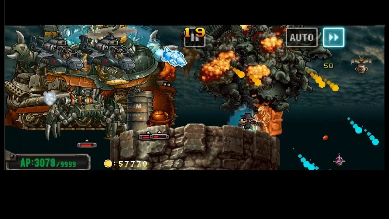 [HD]Metal slug defense.KILL THE RED SOL DAE ROKKER [SOUND ON] !!! (1.37 ...