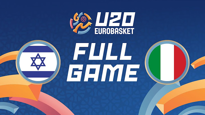 Quarter-Finals: Israel v Italy | Full Baksetball Game | FIBA U20 EuroBasket 2025