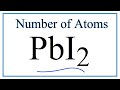 Atoms in PbI2 Molecule