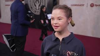 Sofia Sanchez - "Wovey" Interview at THE HUNGER GAMES: THE BALLAD OF SONGBIRDS & SNAKES