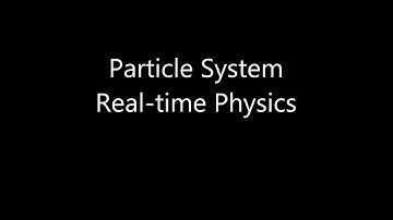 Particle System OPENGL