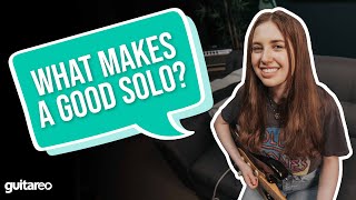 What Makes A Good Guitar Solo?