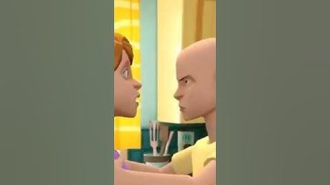 Caillou fights Leo’s mom #caillou #plotagon #shorts