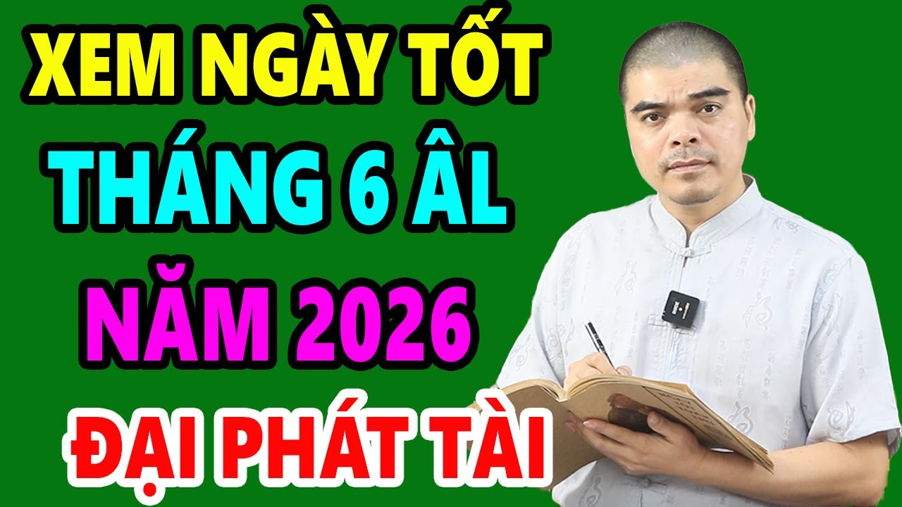 См. Хорошие дни в 6-м лунном месяце 2026 года, Бинь Нго, хорошие для всего: закладки фундамента, ...