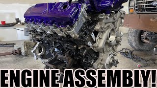 6.0 POWERSTROKE ENGINE ASSEMBLY!!!