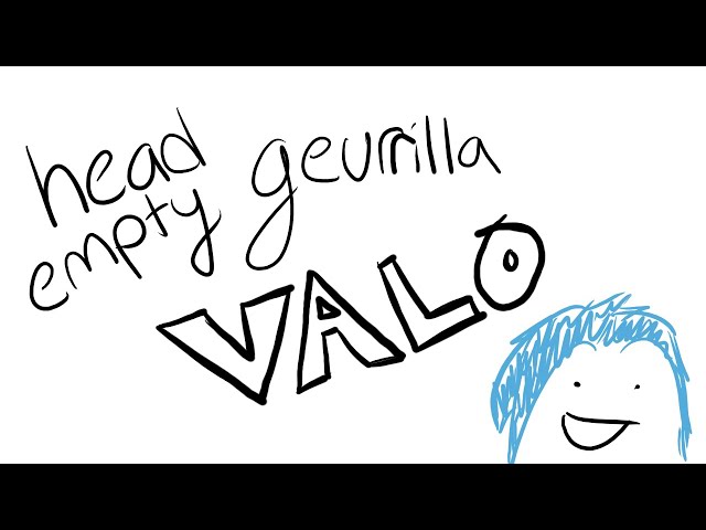 head empty geurrilla valo【Valorant】のサムネイル