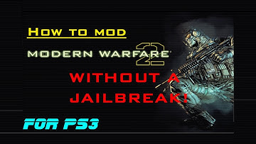 NEW VERSION! How To Mod MW2 Without A Jailbreak (PS3)
