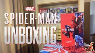 ЧЕЛОВЕК ПАУК ПС4 от Hot Toys Анбоксинг Spider Man PS4 Hot Toys Unboxing
