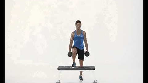 Step Up & Over + Dumbbell Lateral Raise