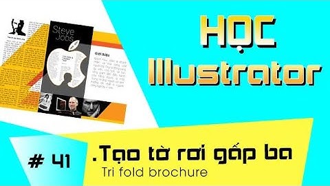 AI #-41_Tạo tờ rơi gấp ba / tri fild brochure