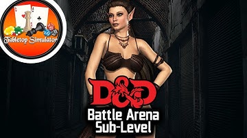 Battle Arena Sub-Level | Dungeons and Dragons RPG Map (Tabletop Simulator Workshop)