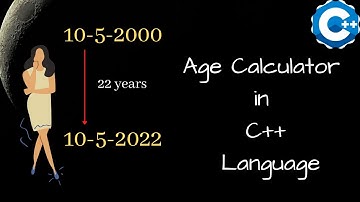 Age Calculator in Cpp Language || Cpp Language Project