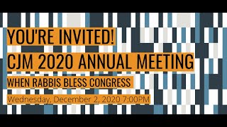 When Rabbis Bless Congress: Capital Jewish Museum 2020 Annual Meeting
