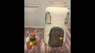 SAVE OUR EARTH COOL-AB - JULY 2021 - FAIRY HOUSE & PIRATE FAIRY FROM TRASH