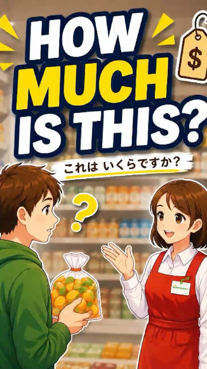 これわいくらですか？ Japanese at the Supermarket 🇯🇵 | これは いくら ですか？ | How