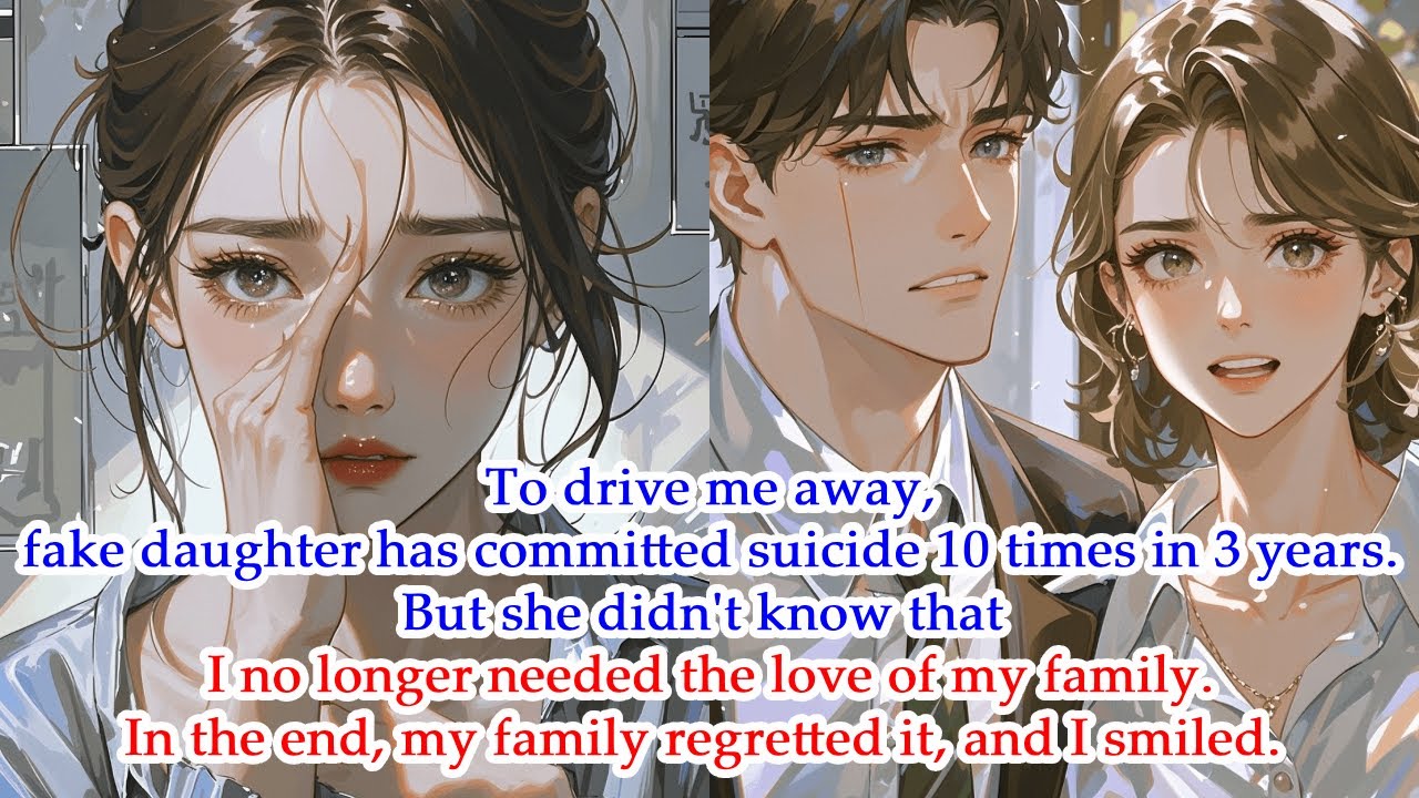 To drive me away,fake daughter has committed suicide 10 times in 3 years. She didn't know I never