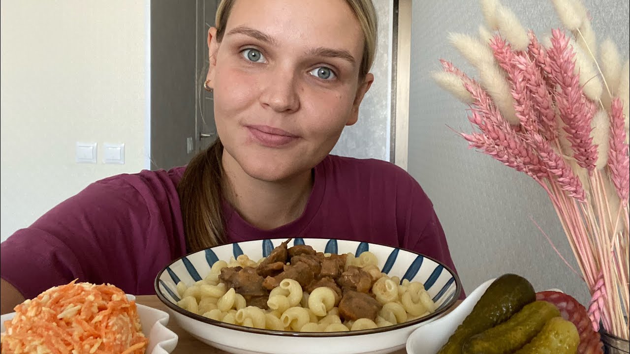 МУКБАНГ / первый выкуп ZARA / что с квартирой? / Mukbang не ASMR - YouTube