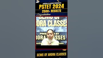 Pstet 2024 Qualified Student | Harpreet Kaur | Gems of Arora Classes