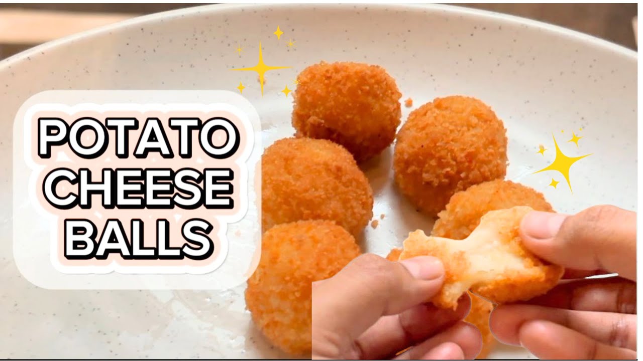 Making Potato Cheese Balls / Resep Cemilan Bola-Bola Kentang Keju