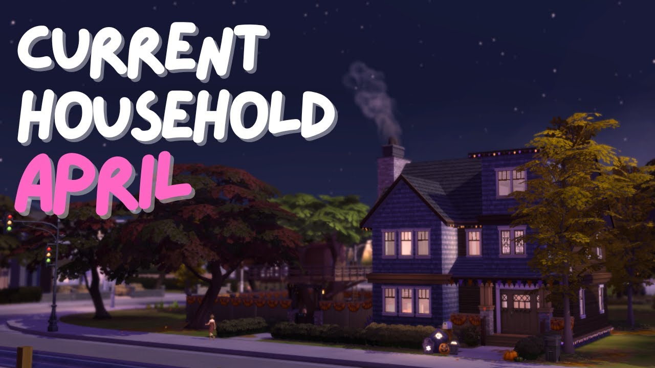 MY CURRENT HOUSEHOLD | April 2023 | The Sims 4 - YouTube