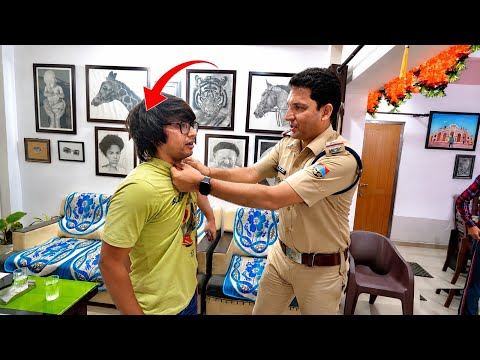 Sourav joshi ke Ghar Police Aagaye 😱 || Sourav Joshi Vlogs @souravjvlogs 