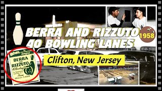 Berra-Rizzuto Bowling Lanes. Clifton, New Jersey. {1958} {News Photographs And Story}