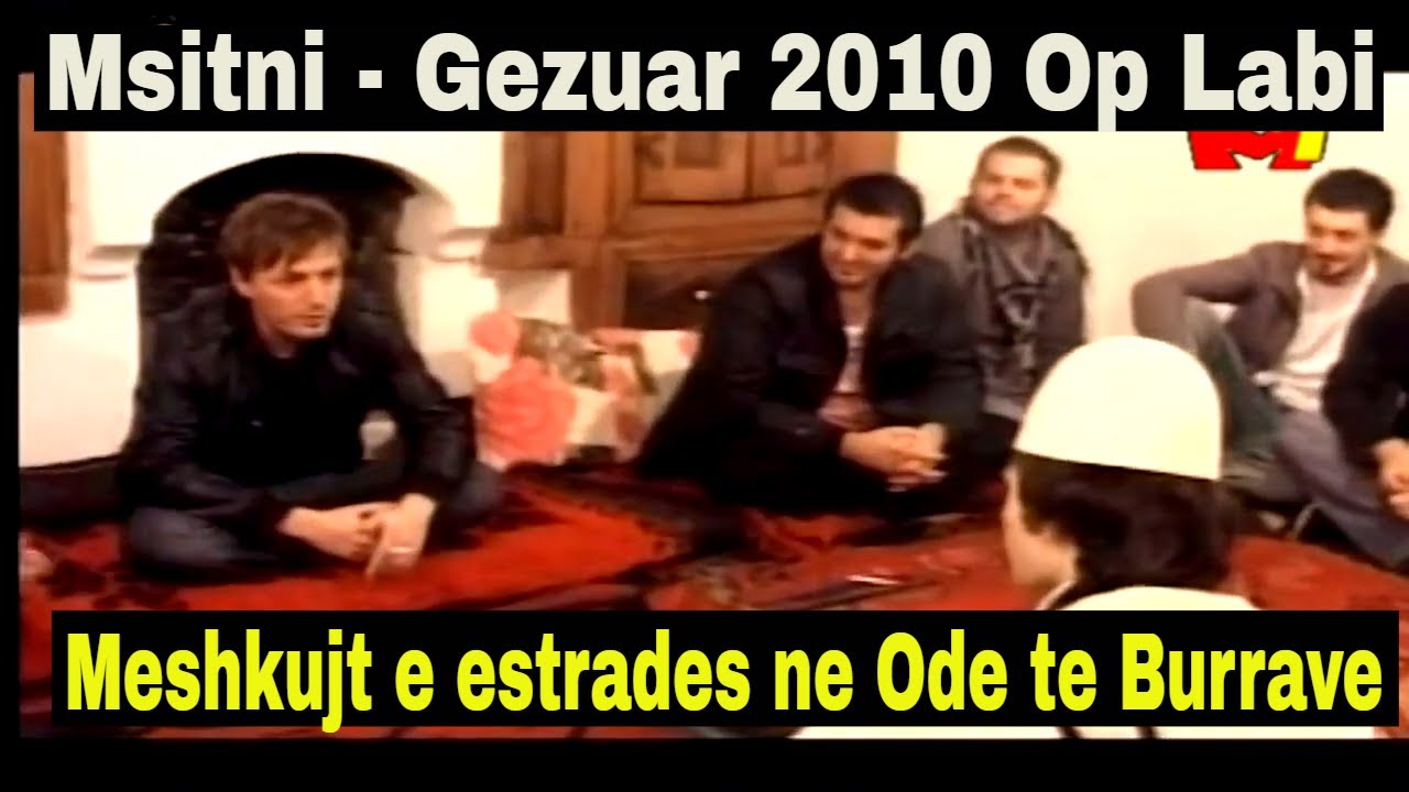 (Arkiv) Meshkujt e estrades msitni ne Ode (Gezuar 2010 me Op Op Labin) Labi Ledri Blero Besnik etj.