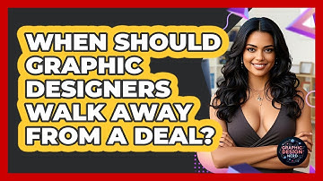 When Should Graphic Designers Walk Away From A Deal? - Graphic Design Nerd