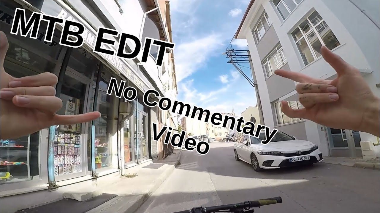 Riding MTB On The Streets! No Commentary Video