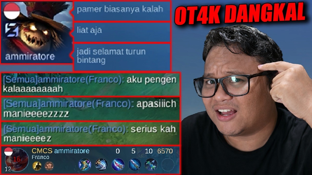 Ketemu HAMA TOL*L main sudah BEG* alasan nya sengaja karna pengen kalah!