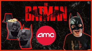 The Batman Movie 2022 AMC Theaters Cowl Replica Collectible Popcorn Container Bucket Unboxing