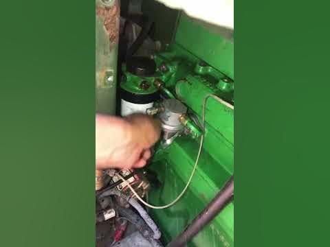 Bleeding air from fuel system and problem persists starting trouble