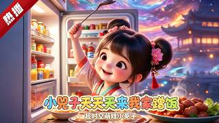 MULTI SUB《小兕子天天來我家蹭飯，超時空萌娃小兕子》1~84集🔥李凡的家裡意外連通大唐，竟撿到一隻兩歲的貪吃萌娃一一晉陽公主小兕子！甚至李世民也來現代瘋狂蹭飯！ #漫劇 #動漫 #無盡動漫社 screenshot 2