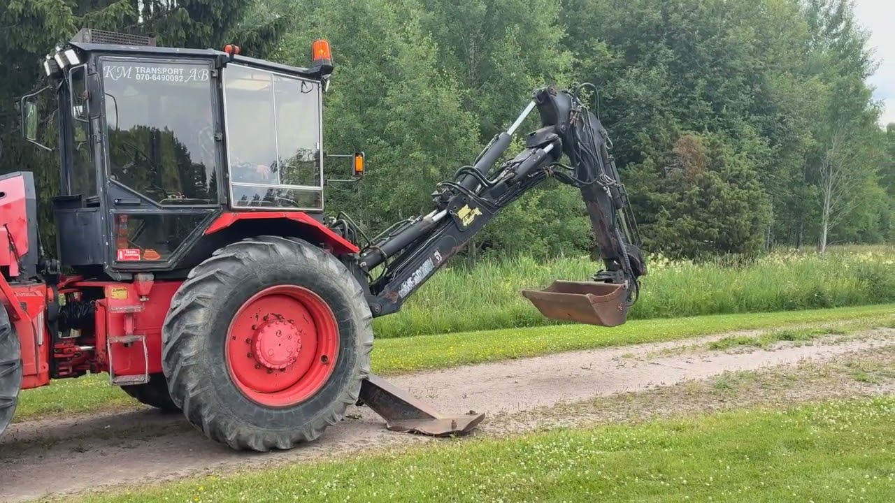 Traktorgrävare Huddig 960