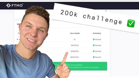 How I Passed 200K FTMO Challenge in Two Days | 21 Year Old Trader!