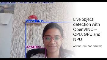 Object Detection with OpenVINO - CPU, GPU and NPU