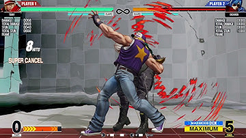 Kof15 2nd Beta: Terry Multi Power Geysers Examples