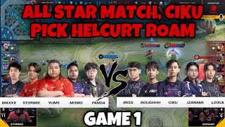 CIKU PICK HELCURT ROAM DI ALL STAR MATCH - TEAM YUMS VS TEAM CIKU