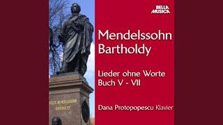 Lieder ohne Worte für Klavier in A Major, Op. 85, Buch VII: No. 5, Allegretto