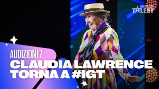 Claudia Lawrence torna a sorpresa sul palco di IGT! 🤩