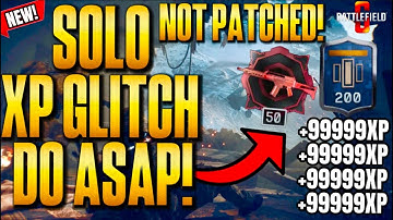 *STILL WORKING* ✅ NEW SOLO XP GLITCH BF6! BF6 XP GLITCHES/BATTLEFIELD 6 GLITCH/BATTLE PASS/WEAPON XP