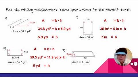 10 1 Area of Parallelograms   Video Lesson