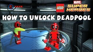 How to Unlock Deadpool - Lego Marvel Super Heroes 720P HD screenshot 4