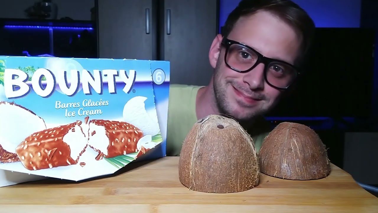 🍦 RELAXING BOUNTY COCONUT ICE CREAM ASMR | TROPICAL TREAT SOUNDS 🥥