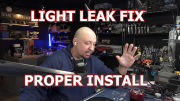 ZWO EFW 2 INCH INSTALL AND LIGHT LEAK ISSUES