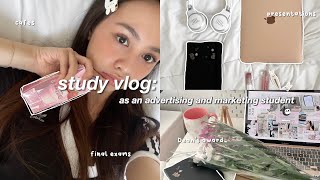 REALISTIC STUDY VLOG 🍰 : exams season, cafe dates, productive days, + awards ★彡