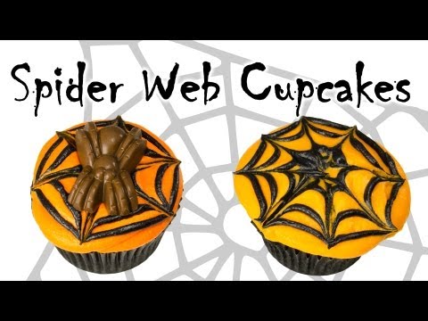 Spider Web Halloween Cupcakes: Cupcakes, Cookies and Cardio